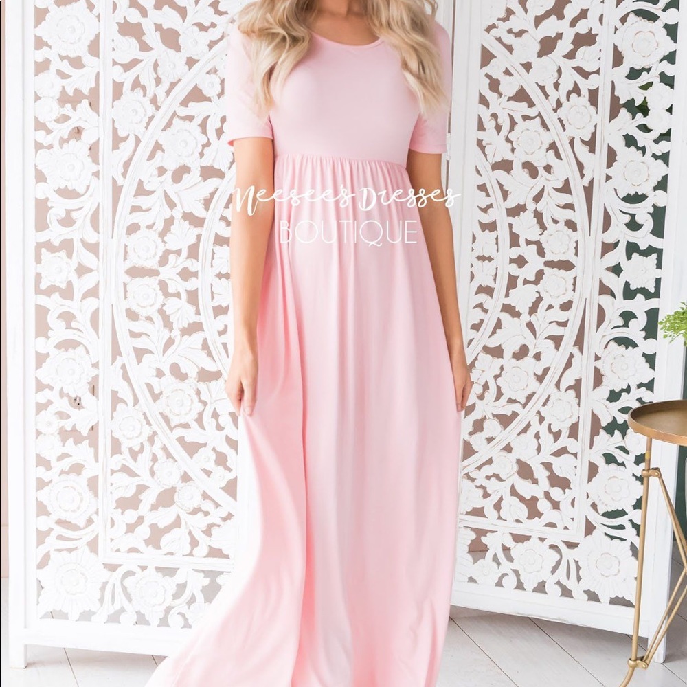 NeeSee’s Dresses long pink maxi size XS (Mikarose)